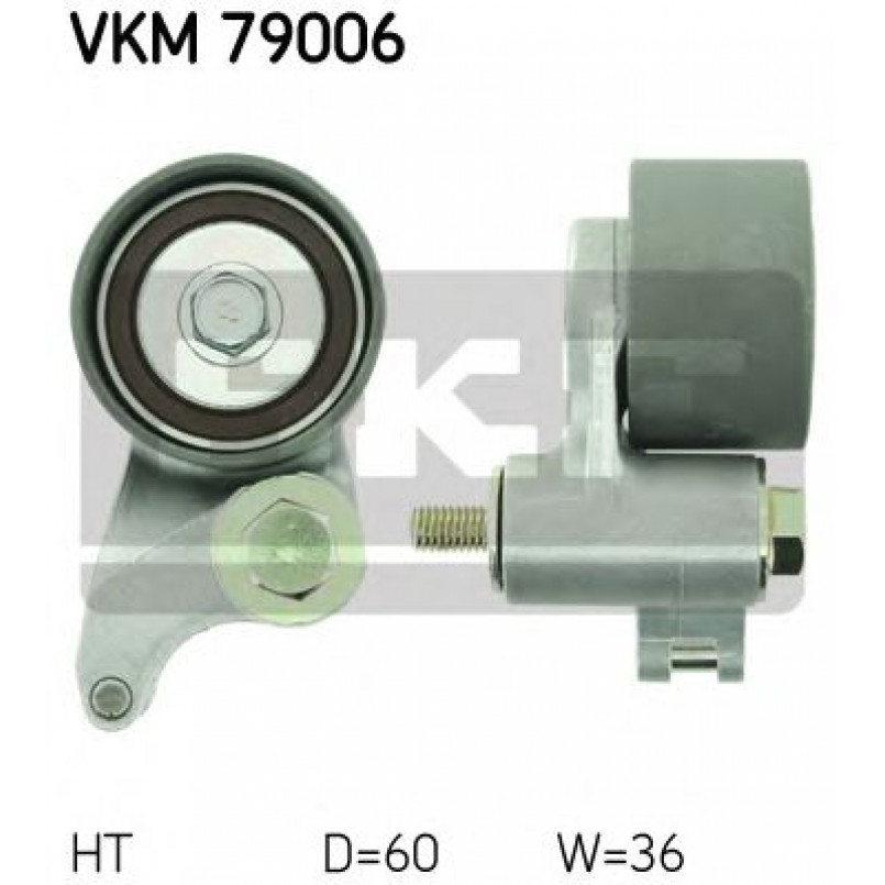 VKM 79006 SKF Ролик модуля натягувача ременя